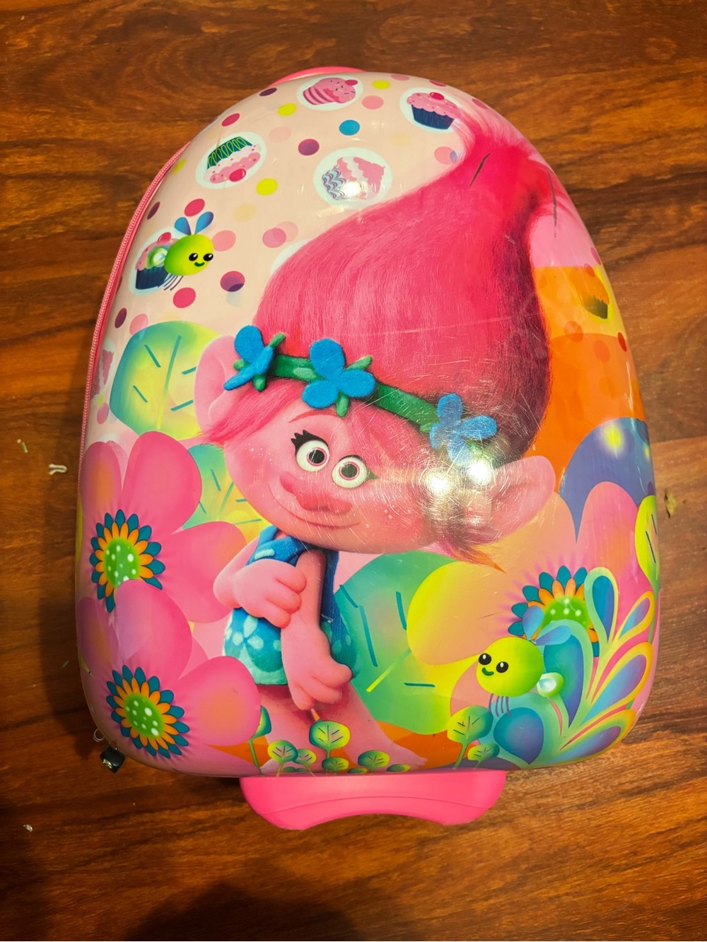 Pink Trolls Character Kids Carry Case by